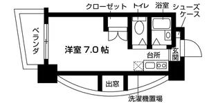 ジュネスコート桜山【10階】の間取り
