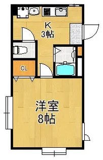 マーヴェル下北【3階】の間取り
