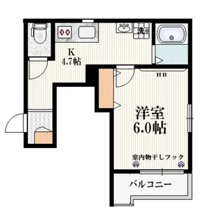 Lilium【3階】の間取り