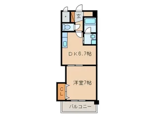 エポック関田【2階】の間取り