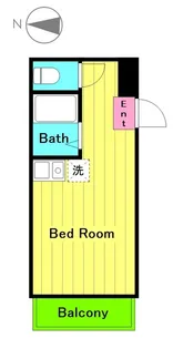 ビバリーヒルズC棟【2階】の間取り