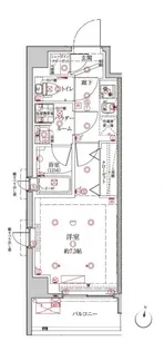 クレイシア板橋本町【1階】の間取り