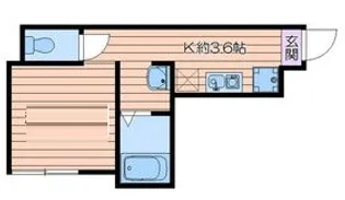 ラプラス南池袋【2階】の間取り