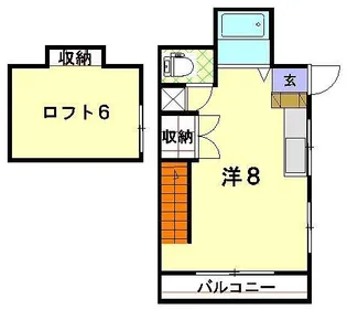 シャル夢・V【2階】の間取り