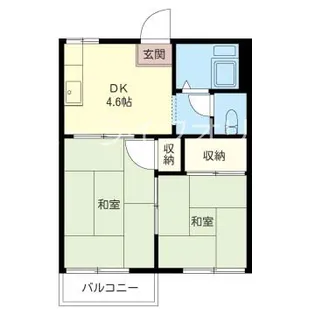 第2STメゾン【2階】の間取り