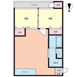 どるみはうす【2階】の間取り