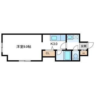 藤井ビル北23条【2階】の間取り