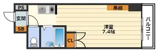SK天六【4階】の間取り