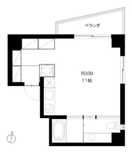 榮徳ビル【4階】の間取り