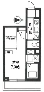 コンパルティア中村橋【2階】の間取り
