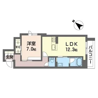 カーサフィオーレ(五井)【2階】の間取り