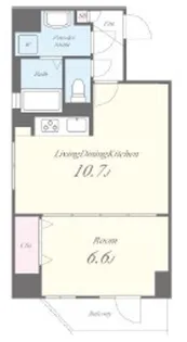 パインウェルズ【4階】の間取り