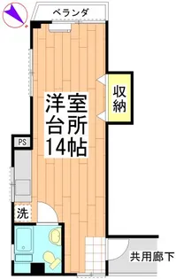 鈴木ビル【3階】の間取り