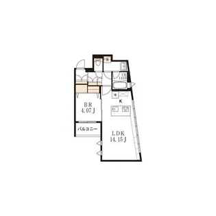 ガーデン小石川【1階】の間取り