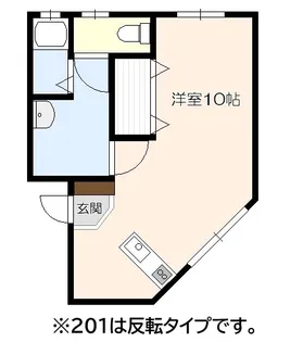 ハイツシュロッセ【2階】の間取り
