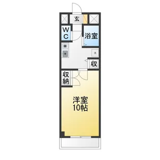 アンジェリーク【4階】の間取り