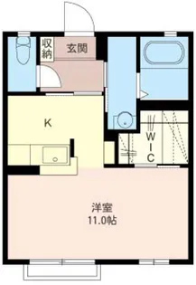 COSTA PISO Tsujido【1階】の間取り