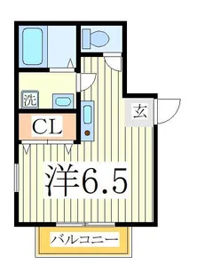コーポフラーリッシュ【2階】の間取り