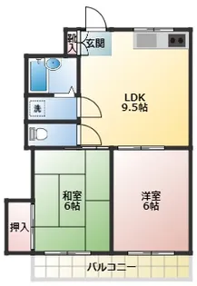 ファミールビレッジ【2階】の間取り