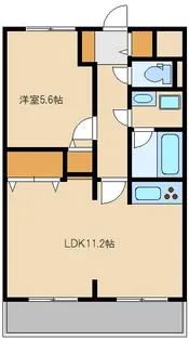 ベルフルール宮前平【4階】の間取り