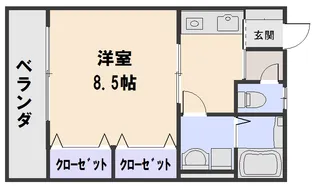アルディハウスB【2階】の間取り