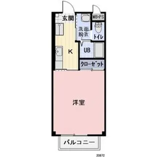 パインコート関【2階】の間取り