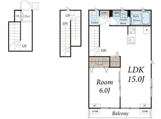 アルカディア【3階】の間取り