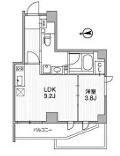 Lighthouse中馬込【4階】の間取り