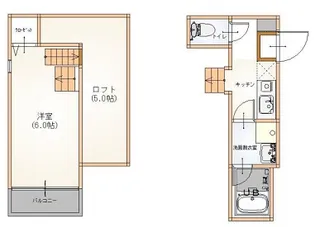 アルバーノ北山【1階】の間取り