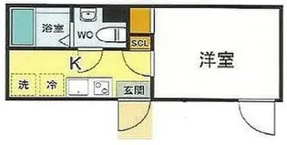 PINES平和台【1階】の間取り