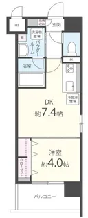 シャイニング福島離宮【5階】の間取り