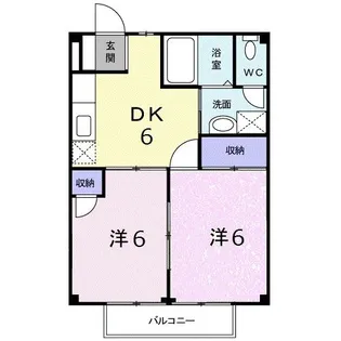 エテルナメゾン【1階】の間取り