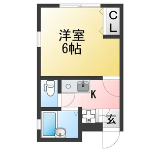 アーバンエクセレンス【1階】の間取り