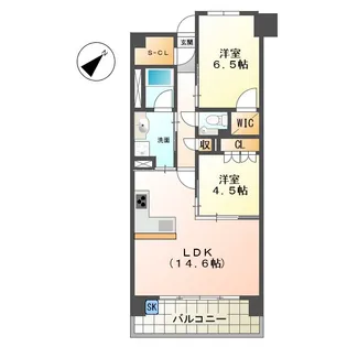 プレミスト四日市駅前【3階】の間取り