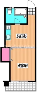 中央マンション【3階】の間取り