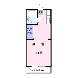 Mマンション【2階】の間取り