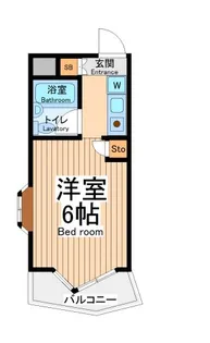 ダイホープラザ相模原2【4階】の間取り