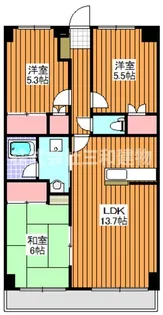 リブレ和光【1階】の間取り