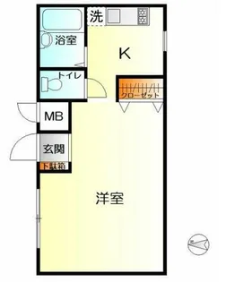 パラッツオ・アファシナンテ【3階】の間取り