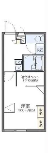 レオパレスFUJI【2階】の間取り