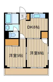 コーポ吉田【1階】の間取り
