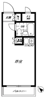 ダイアパレス伊勢佐木町【2階】の間取り