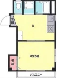 ハイムヨコセ【3階】の間取り
