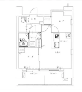 ジェノヴィア浅草VII【13階】の間取り