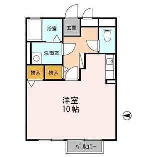 セジュールKei【1階】の間取り