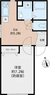 ジュエシュピーレン蓮根【4階】の間取り