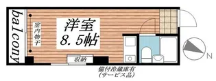 アヴァンス【2階】の間取り