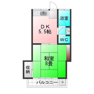 みずき荘【2階】の間取り
