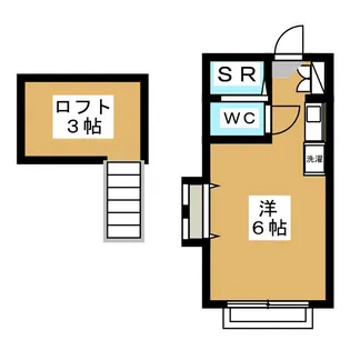 メゾンドゥshino南町【2階】の間取り