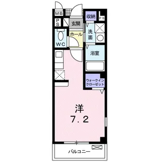 ヒルズ グランデ【2階】の間取り